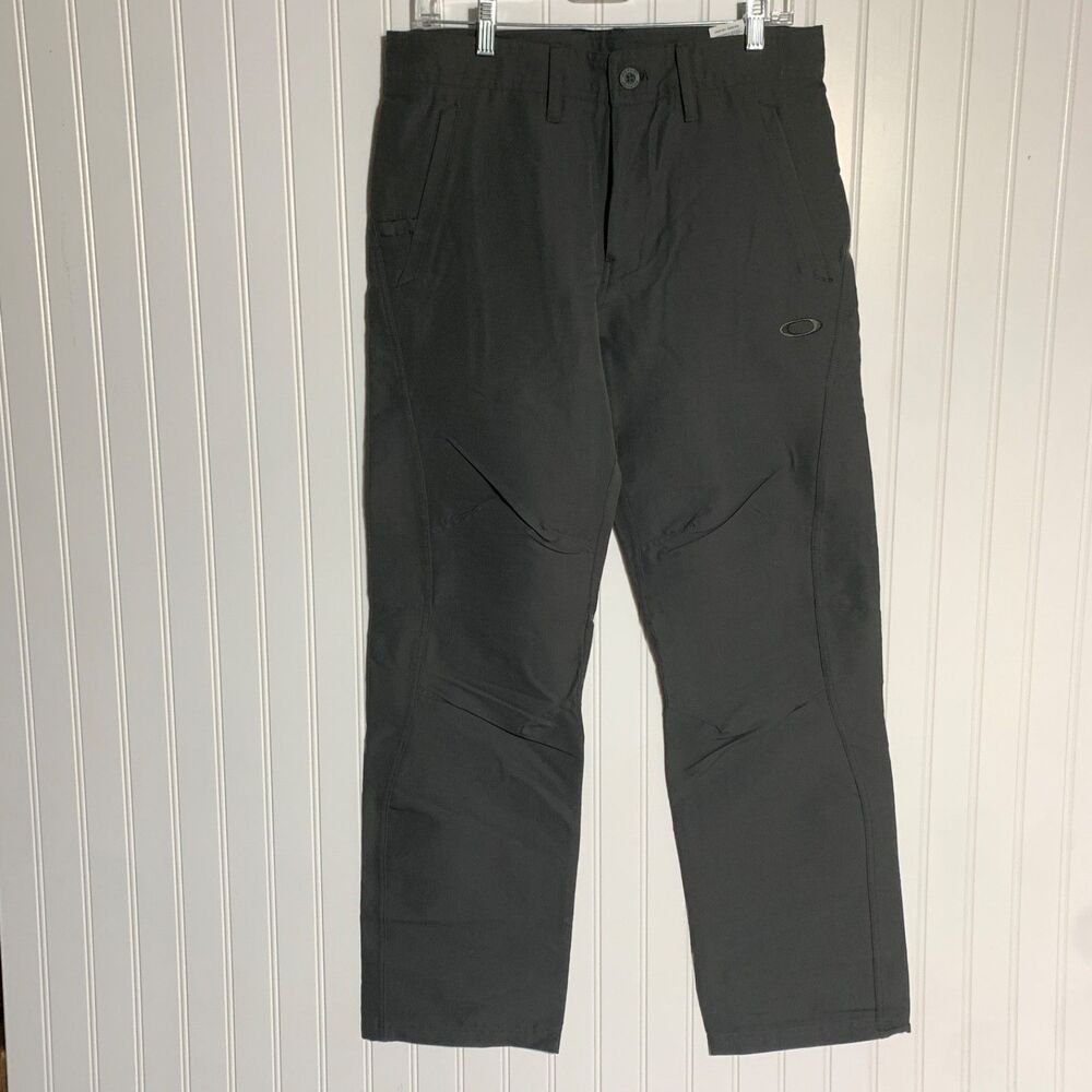 Oakley Pants Mens Size 32 Lightweight Trail Pants Hydrofree Casual Gray DS‎